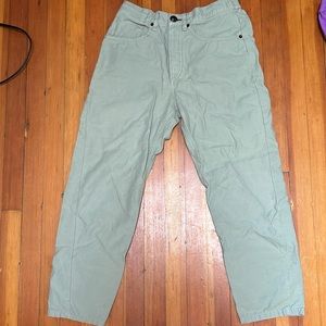 Rag & Bone Sage Green Pants 100% Cotton (27)